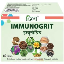 patanjali divya immunogrit 60 tabs in  by Patanjali Ayurved